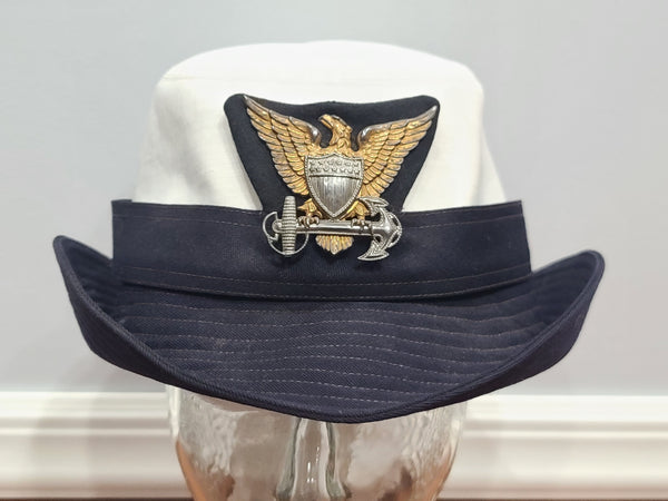 SPARS Coast Guard Officer Hat & Photo (Size 23)