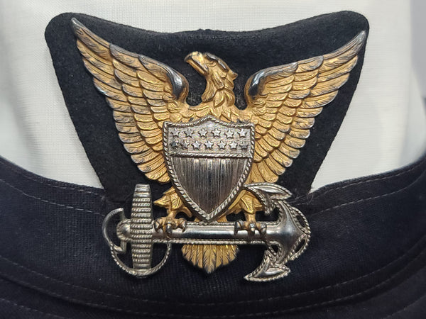 SPARS Coast Guard Officer Hat & Photo (Size 23)