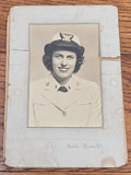 SPARS Coast Guard Officer Hat & Photo (Size 23)