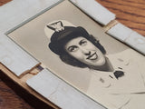 SPARS Coast Guard Officer Hat & Photo (Size 23)
