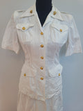 USMCWR Women's Marine Corps White Summer Uniform <br> (B-34" W-27" H-38")
