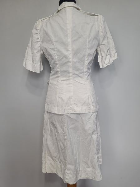USMCWR Women's Marine Corps White Summer Uniform <br> (B-34" W-27" H-38")