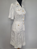 USMCWR Women's Marine Corps White Summer Uniform <br> (B-34" W-27" H-38")