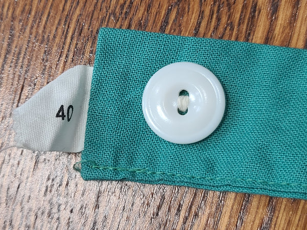 Green Workwear Uniform Dress <br> (B-42" W-37" H-45")