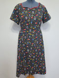 German Folk Print Dress <br> (B-49" W-48")