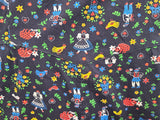 German Folk Print Dress <br> (B-49" W-48")