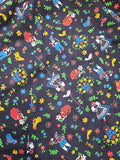 German Folk Print Dress <br> (B-49" W-48")