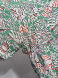 Flowy Rayon Print Blouse <br> (B-44" W-38")
