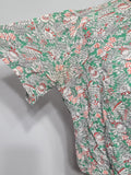 Flowy Rayon Print Blouse <br> (B-44" W-38")
