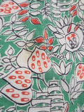 Flowy Rayon Print Blouse <br> (B-44" W-38")