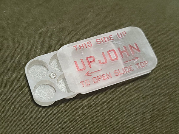 Reproduction UPJOHN GI Wound Tablets Antibiotics Container