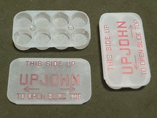 Reproduction UPJOHN GI Wound Tablets Antibiotics Container