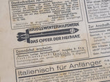Paustians Lustige Sprachzeitschrift Funny Language Magazine Heft 9 March 1941