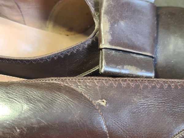 1944 Brown Marine Corps Women's Shoes 8A