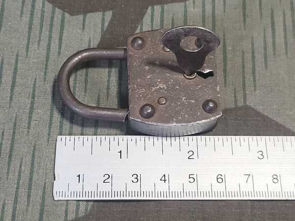 Small German Lock with Key