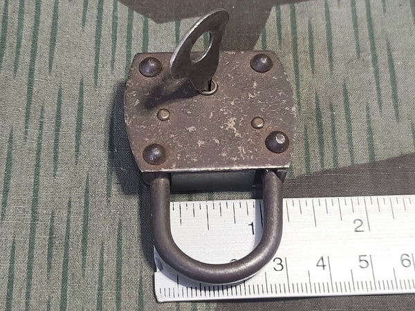 Small German Lock with Key