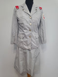 Cadet Nurse Uniform Jacket & Skirt <br> (B-35" W-26" H-37")