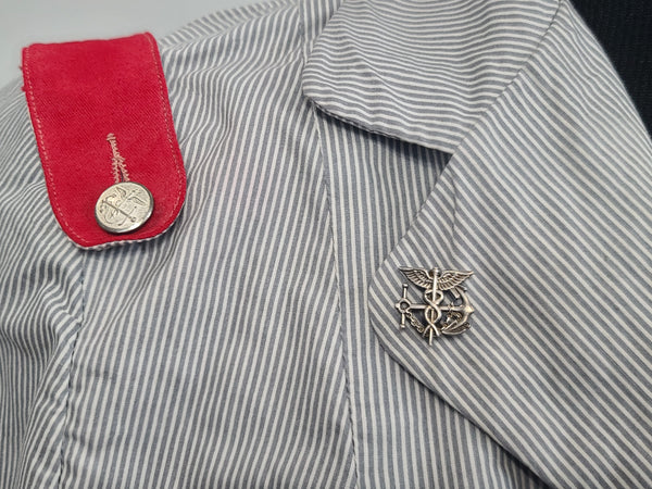 Cadet Nurse Uniform Jacket & Skirt <br> (B-35" W-26" H-37")