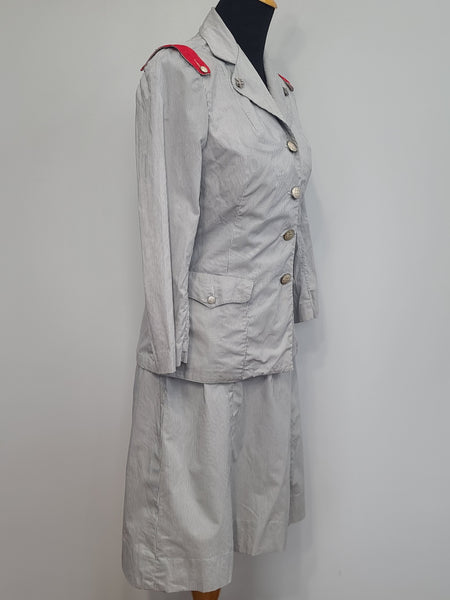 Cadet Nurse Uniform Jacket & Skirt <br> (B-35" W-26" H-37")