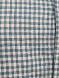 German Civilian Shirt Green and White Check 44" Chest