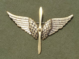 Army Air Corps Winged Propeller Sweetheart Brooch