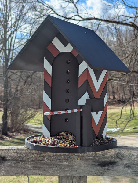 3D Printed WWII German Guard Shack Bird Feeder