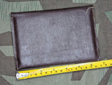 Faux Leather Wehrpass Cover