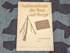 Soldatenblätter für Feier und Freizeit 5.Jahrgang 1944 Heft 4