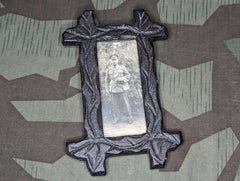 German Soldier Framed Photo
