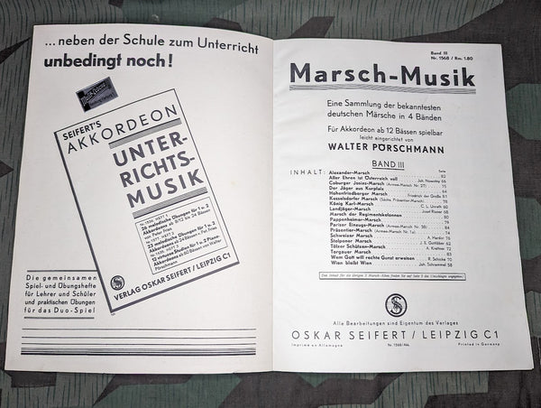 Marsch Musik Band III for Akkordeon