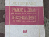 German-French French-German Dictionary Paris 1941