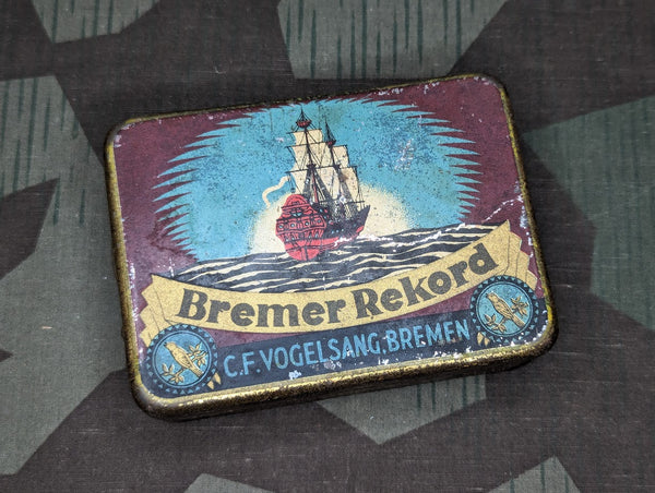 Bremer Rekord Pipe Tobacco Tin