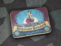 Bremer Rekord Pipe Tobacco Tin