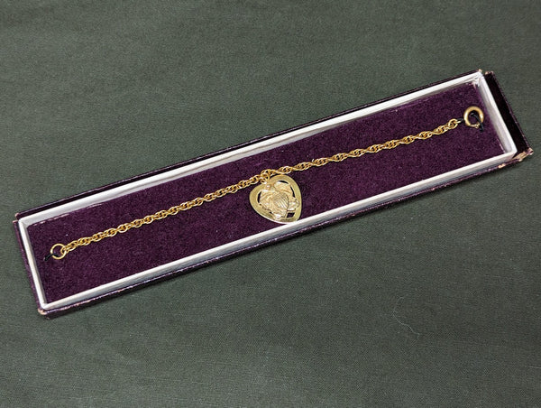 US Navy Officers Sweetheart Bracelet in Box