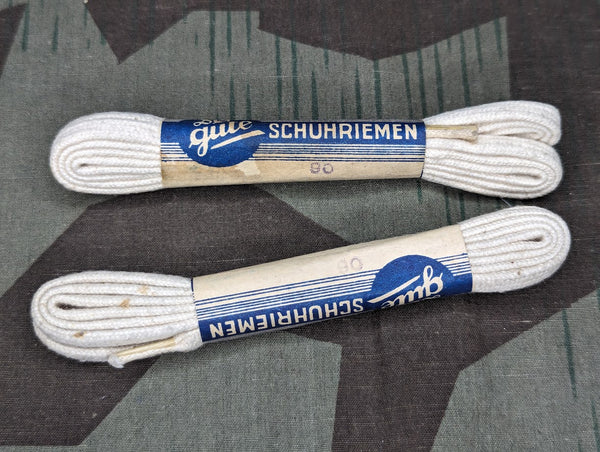 White Shoelaces 90cm