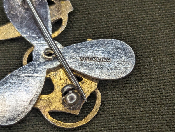 Navy WAVES Sterling Insignia Pin