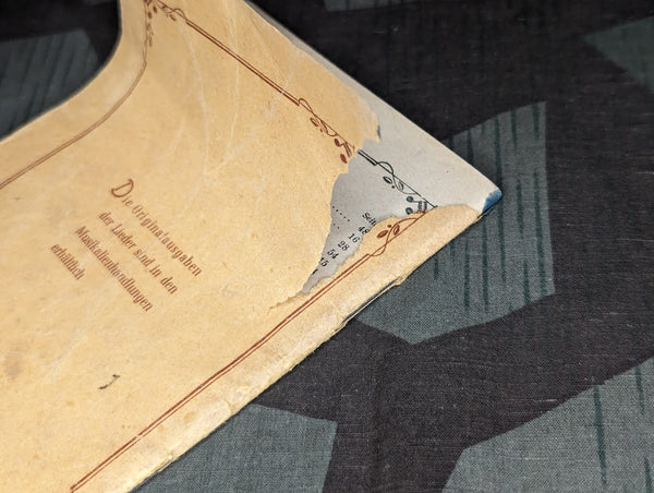 Lieder Buch Für Front und Heimat Song Book 1942