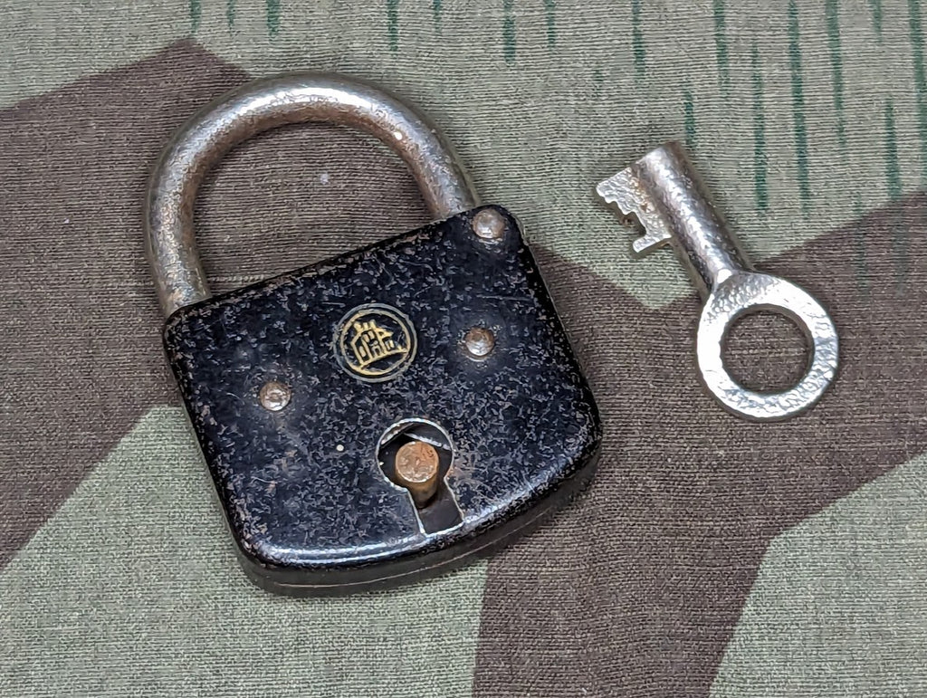 Small German Lock with Key