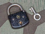 Small German Lock with Key