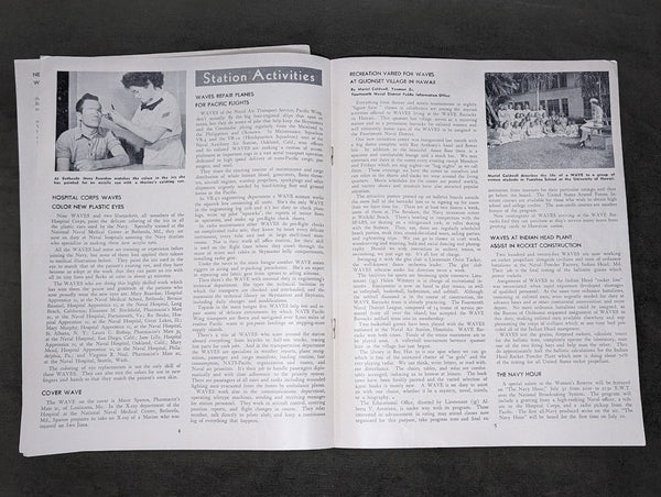 WAVES Newsletter July 1945