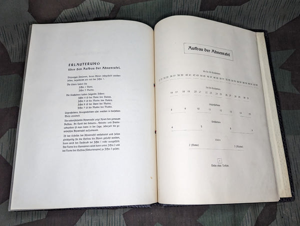 Original Ehren-Chronik Photo Album Stripped
