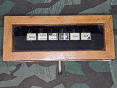 German Villa Servants Call Box