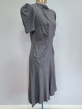 German Gray Dress <br> (B-34" W-27.5" H-35")