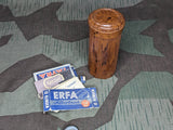 Bakelite Razor Soap Container with Various Blades