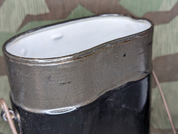 WWI Enamel Mess Kit Nice