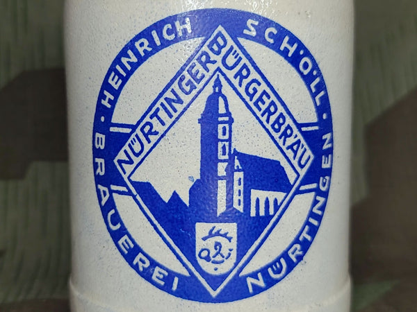 Heinrich Schöll Brauerei Nürtingen 0.5L Beer Krug