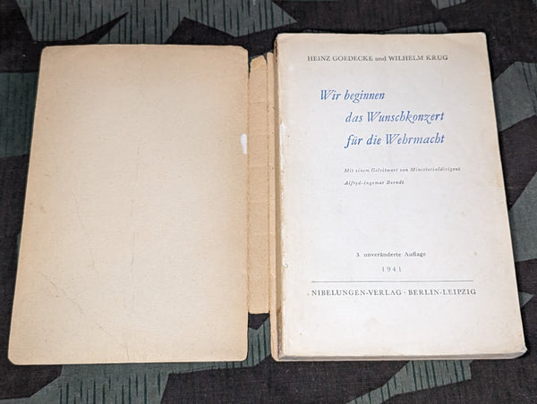 Book Wir Beginnen Das Wunschkonzert Für Die Wehrmacht