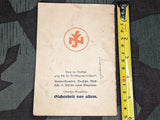 Original NSDAP Traffic Manual "Traffic Discipline is Your Duty!"