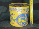 Yellow Haeberlein Metzger Lebkuchen Cookie Tin