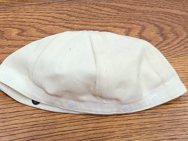 WAVES Seersucker & Navy Garrison Caps & White Topper (Size 22 & 22 1/2) Named